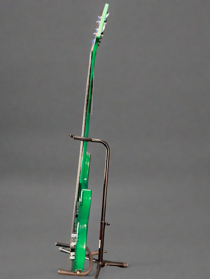 Used Carvin LB75 5 String Fretless Bass - Emerald Green