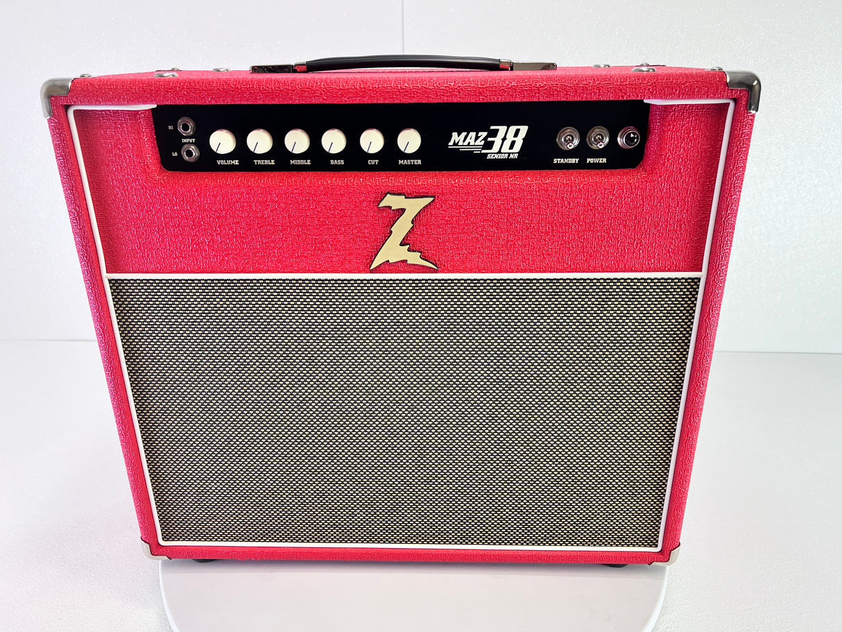 Used Dr.Z Maz 38 Senior Red 1x12 Combo Amp W/Cover