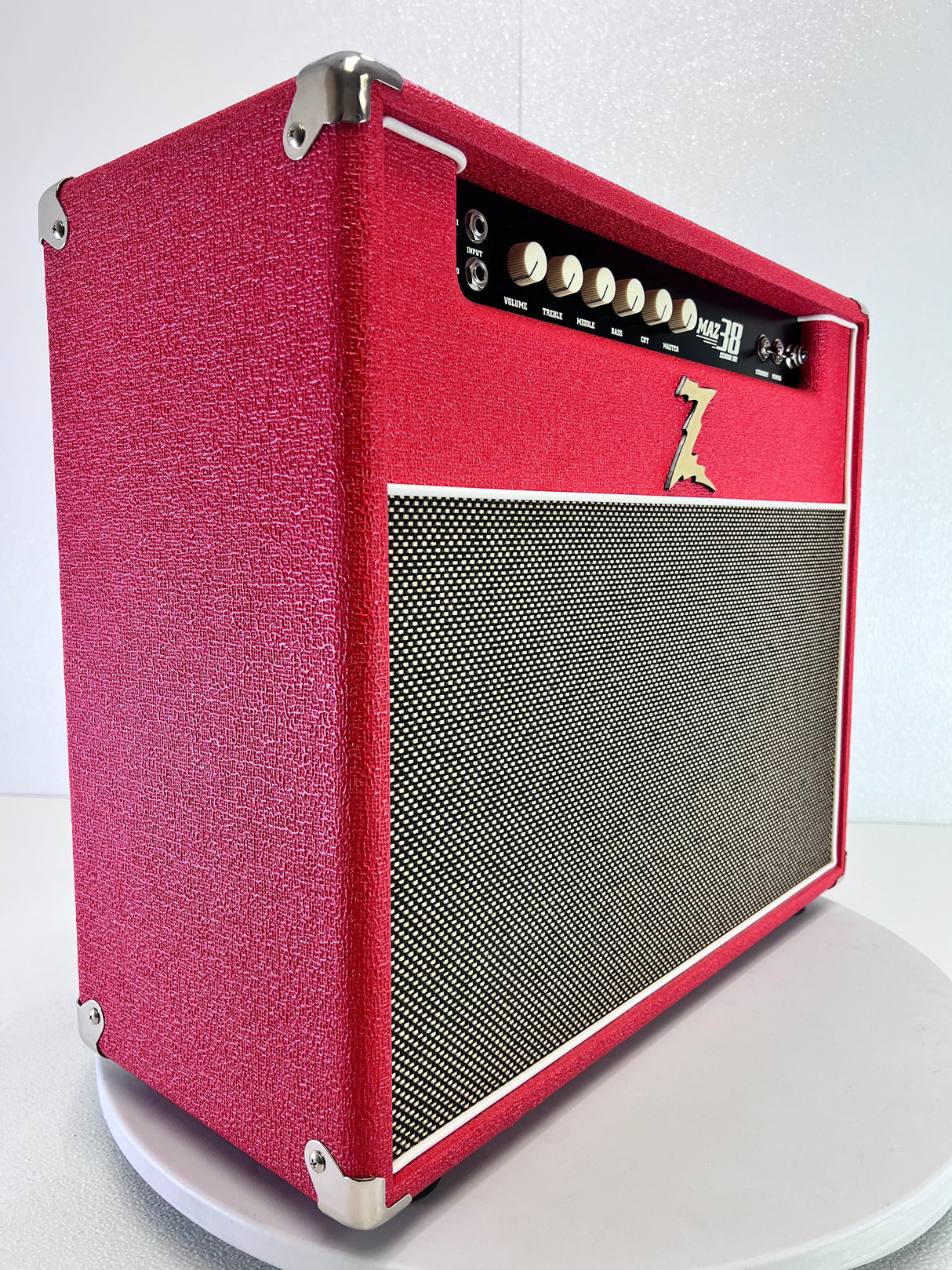 Used Dr.Z Maz 38 Senior Red 1x12 Combo Amp W/Cover