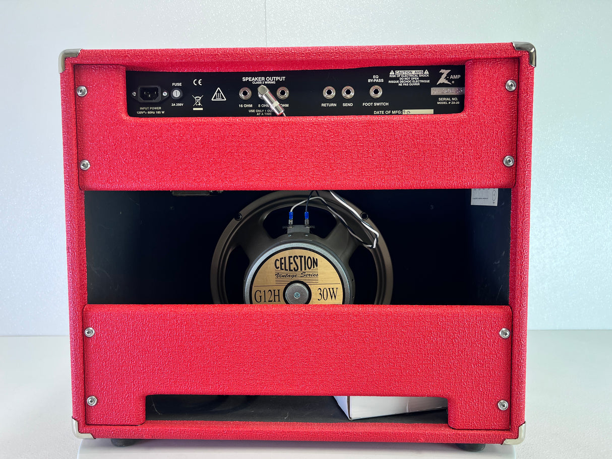 Used Dr.Z Maz 38 Senior Red 1x12 Combo Amp W/Cover