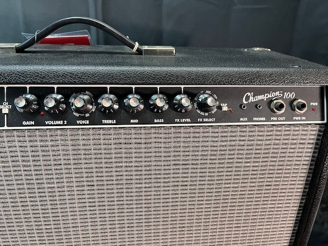 Used Fender Champion 100 Combo - Black