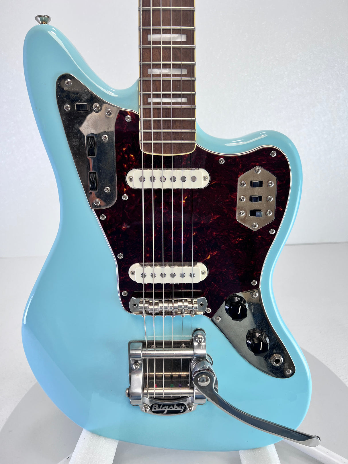 Used Squier Classic Vibe Jaguar W/ Bigsby Bag
