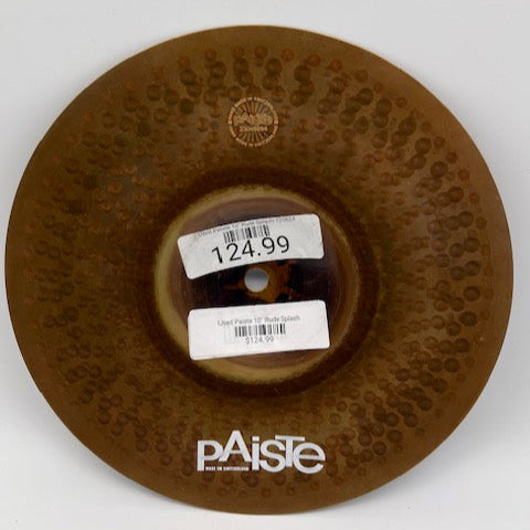 Used Paiste 10" Rude Splash