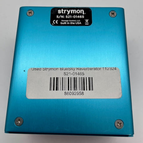 Used Strymon BlueSky Reverberator