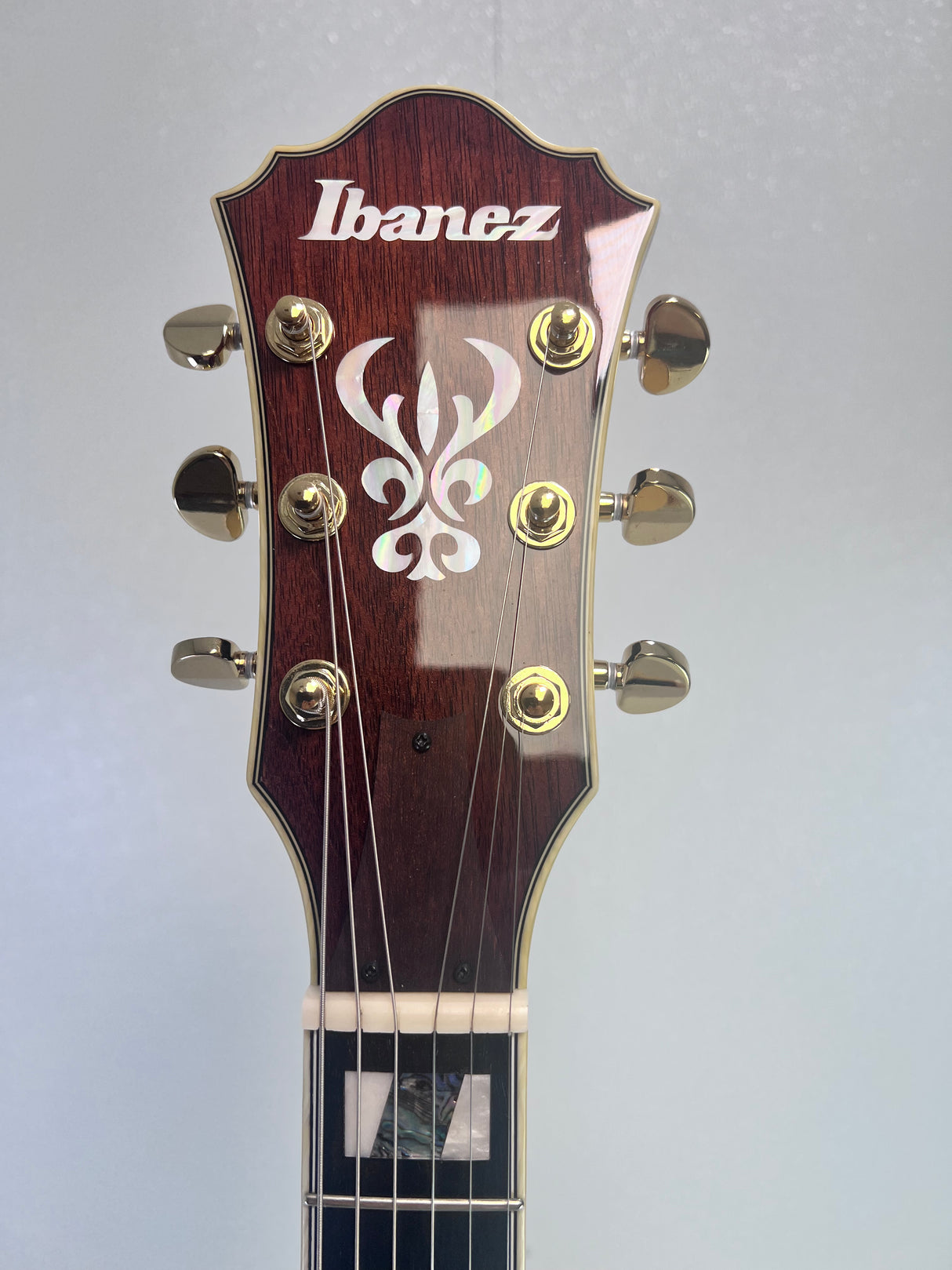Used Ibanez AS113-BS Hollow Body Electric Guitar- Brown Sunburst W/Gator Case