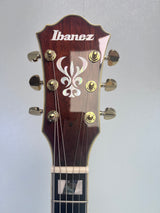 Used Ibanez AS113-BS Hollow Body Electric Guitar- Brown Sunburst W/Gator Case