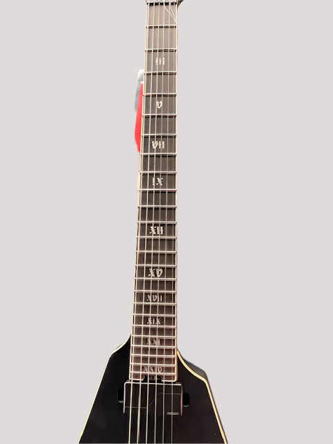 Used Schecter V-1 SLS with Fishman Fluence - Satin Black