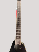 Used Schecter V-1 SLS with Fishman Fluence - Satin Black