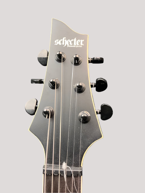 Used Schecter V-1 SLS with Fishman Fluence - Satin Black