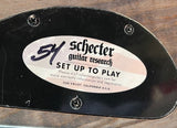 Used Schecter V-1 SLS with Fishman Fluence - Satin Black