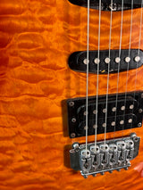 Used Ibanez SA160FM SA Series 100 Electric Guitar - Quilted Maple Honeyburst