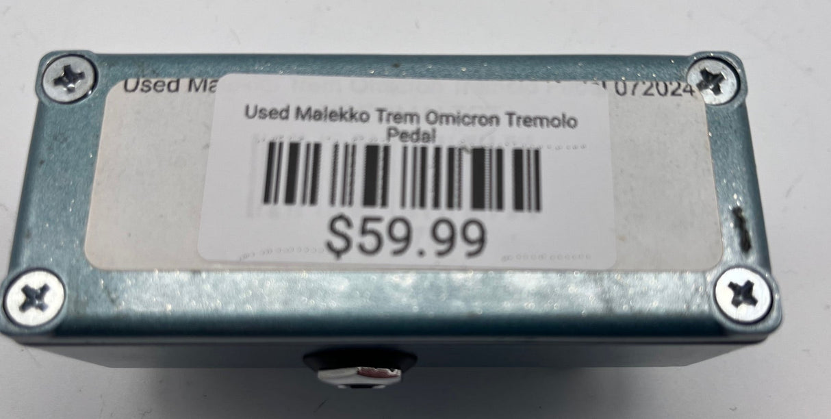 Used Malekko Trem Omicron Tremolo Pedal
