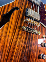 Used Ibanez AM93ME Semi-Hollow Body Electric Guitar - Macassar Ebony