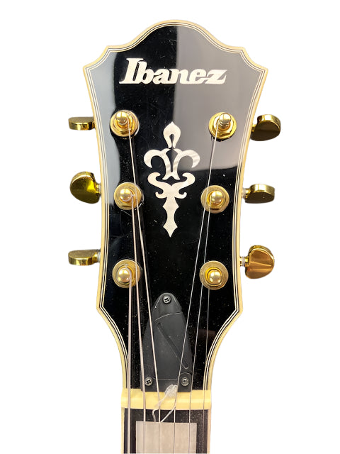Used Ibanez AM93ME Semi-Hollow Body Electric Guitar - Macassar Ebony