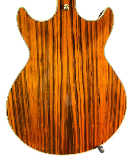 Used Ibanez AM93ME Semi-Hollow Body Electric Guitar - Macassar Ebony
