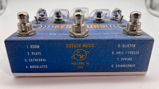 Used Cusak Music Resound Reverb Pedal