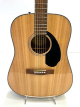 Used Fender CD-60's Dreadnought Natural Acoustic Guitar
