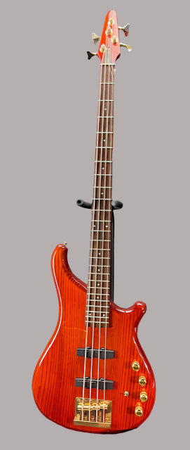 Used Tune Supernova Zi742 4 String Active Bass Guitar - Nightwood