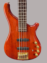 Used Tune Supernova Zi742 4 String Active Bass Guitar - Nightwood