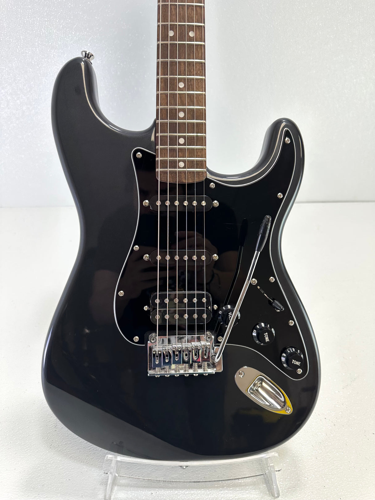 Used Squier Standard Series Stratocaster Electric Guitar - Grey