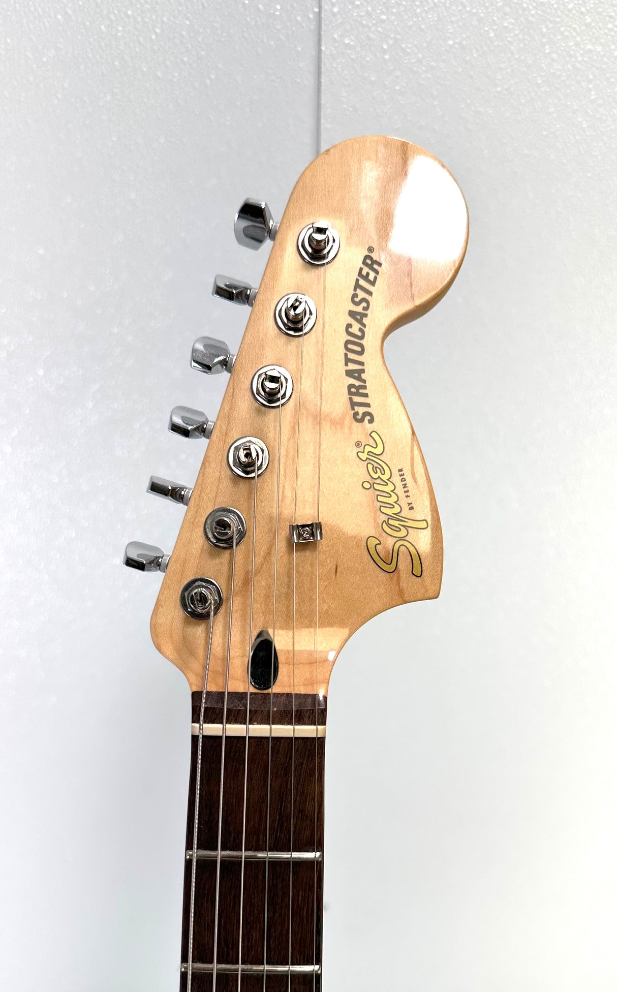 Used Squier Standard Series Stratocaster Electric Guitar - Grey