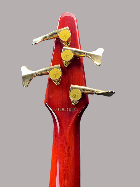 Used Tune Supernova Zi742 4 String Active Bass Guitar - Nightwood