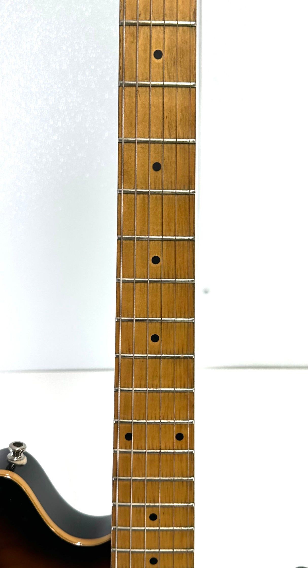 Used Peavey EVH Wolfgang Special W/ Floyd Rose Transparent Amber W/ Case