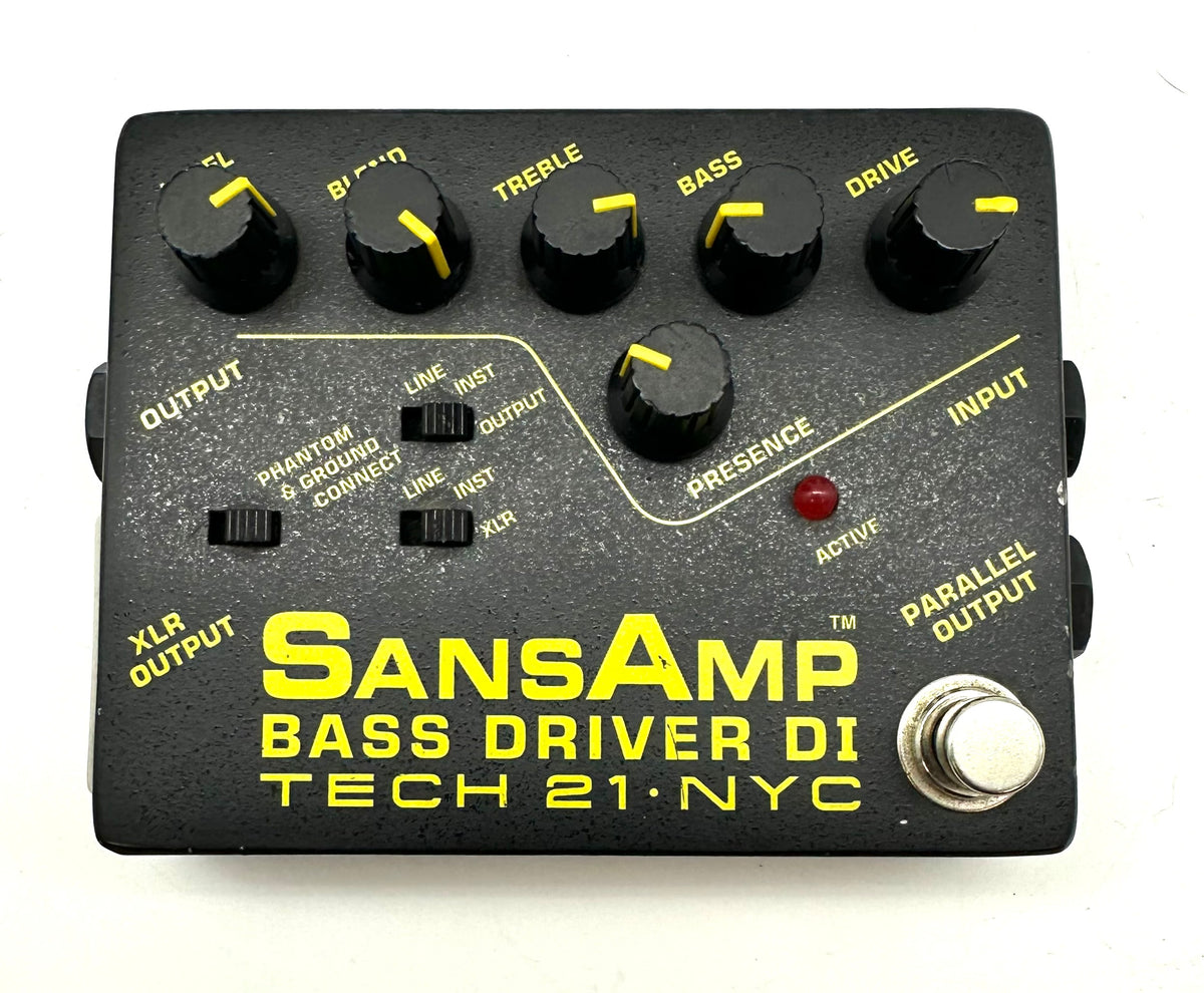 Used Tech 21 Sans Amp Bass Driver DI