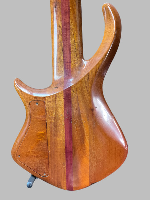 Used Warrior Dran Michael 6 String Bass - Natural