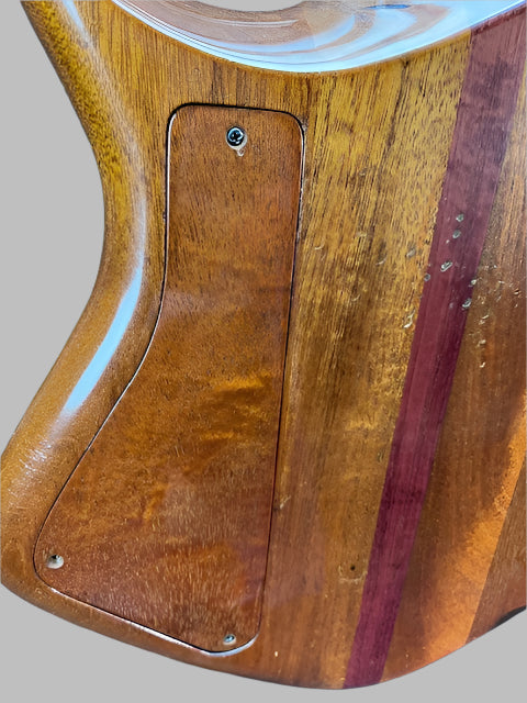 Used Warrior Dran Michael 6 String Bass - Natural