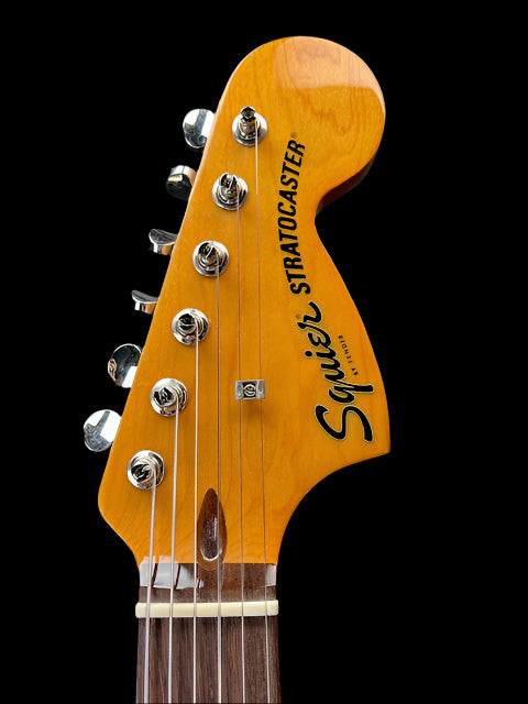 Used Squier Classic Vibe 70's Strat HSS Electric Guitar - Walnut