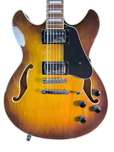 Used Ibanez Artcore AS73 Semi-Hollow Electric Guitar - Tobacco Brown