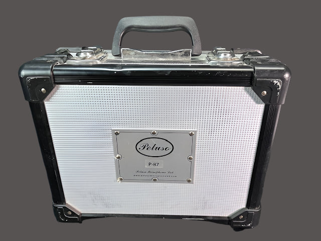 Used Peluso P-87 Multi-Pattern Microphone w/Case & Shockmount - Silver