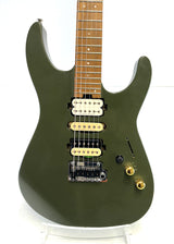 Used Charvel DK24 Olive Drab W/Hard Case
