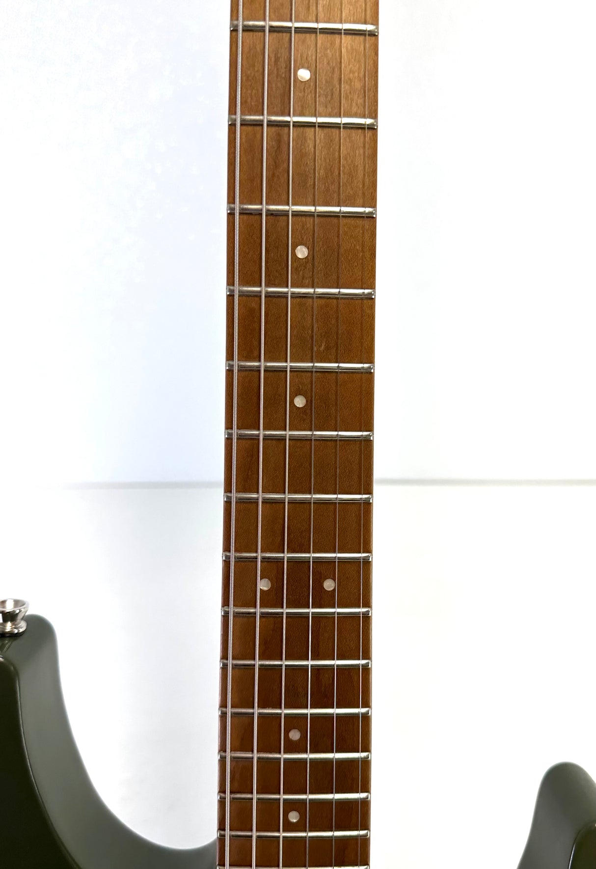 Used Charvel DK24 Olive Drab W/Hard Case