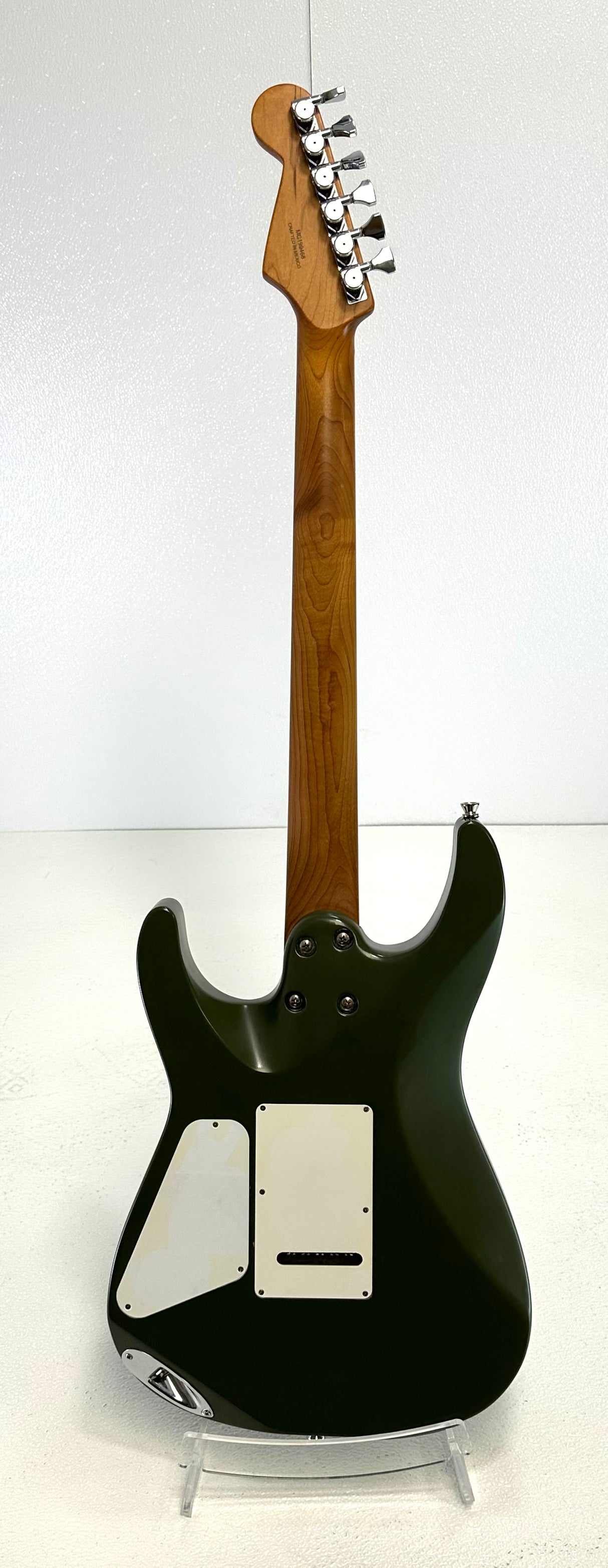Used Charvel DK24 Olive Drab W/Hard Case