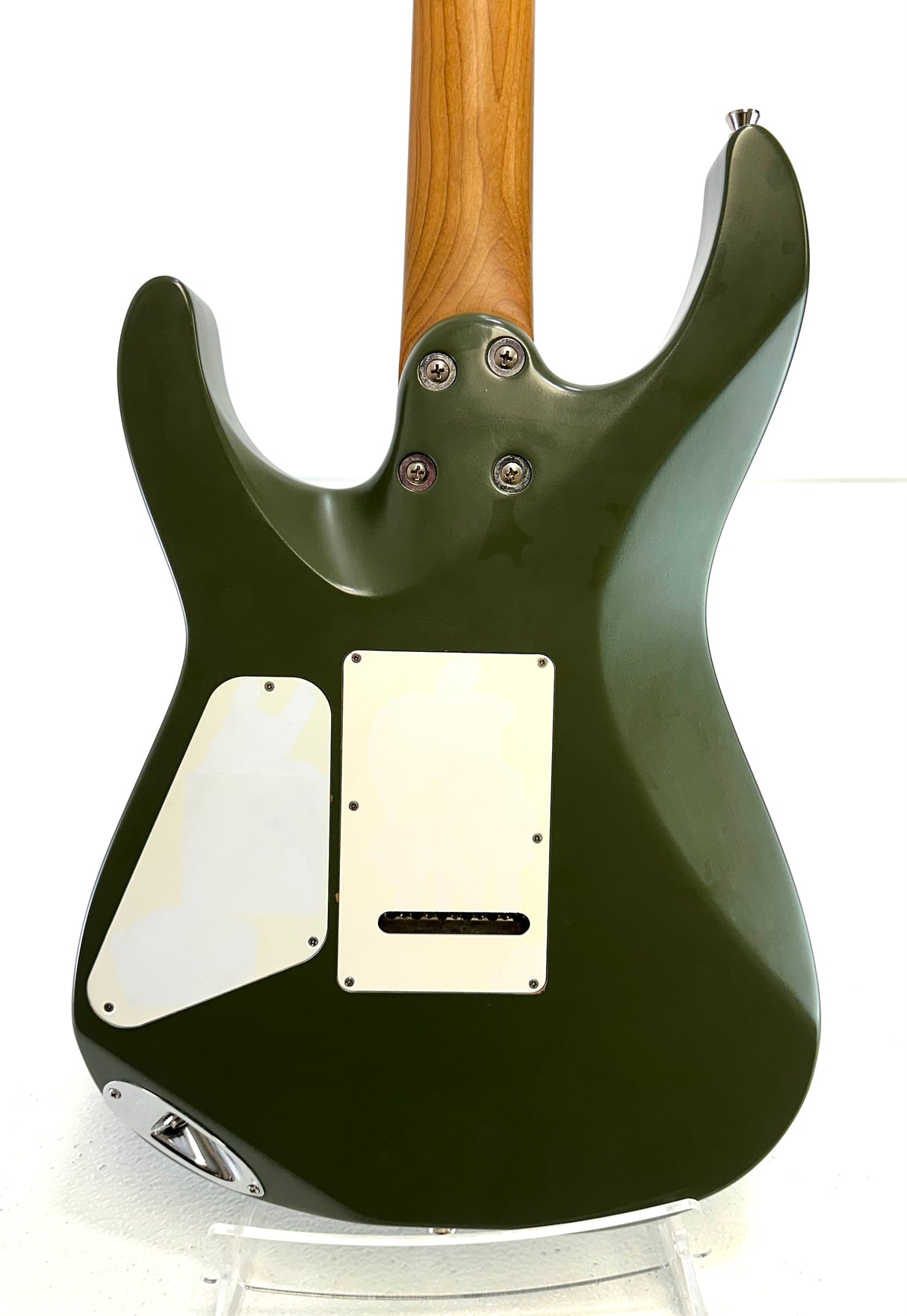 Used Charvel DK24 Olive Drab W/Hard Case