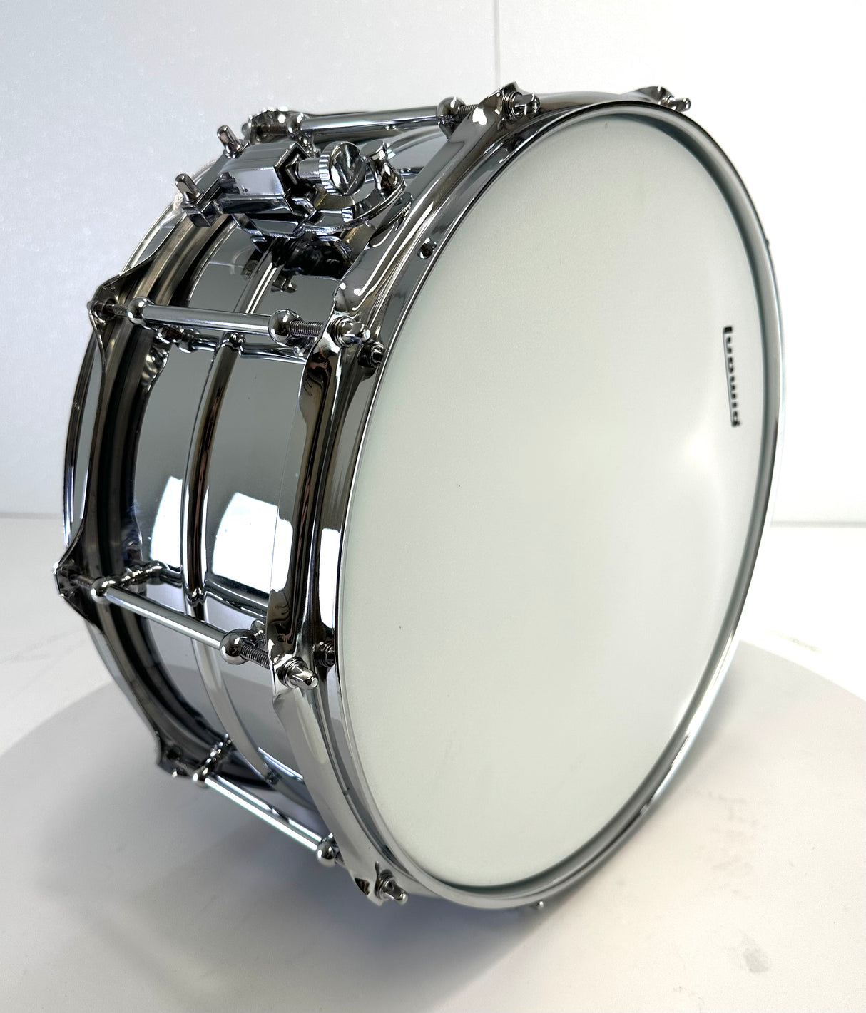 Used Ludwig Supralite 6"x 14" Steel Snare