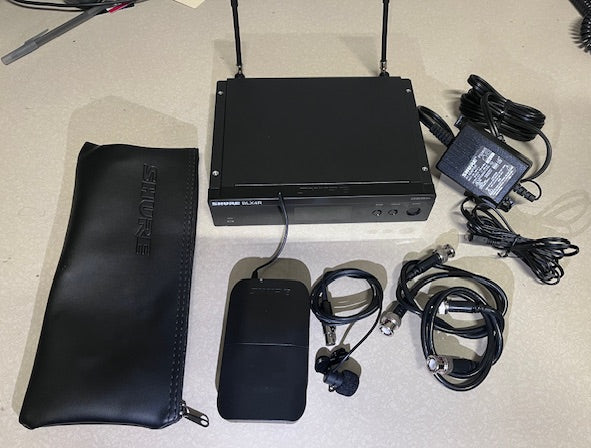 Used Shure BLX14R/W93 Wireless Microphone System