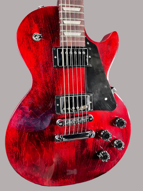 Used Gibson Les Paul Studio Electric Guitar - Wine Red