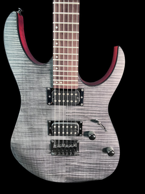Used Ibanez RG6003FM Electric Guitar - Transparent Gray