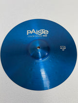 Used Paiste Color Sound 900 14" Hi Hats Blue