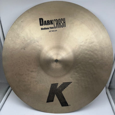 Used Zildjian Dark Medium Thin Crash 18"