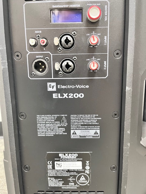 Used EV ELX200- IZP Powered Speaker (PAIR)
