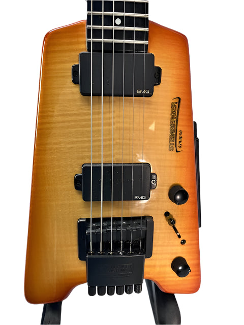 Used Steinberger Synapse Custom Flame Top
