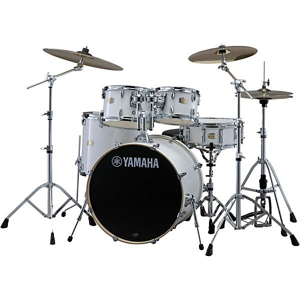 Yamaha Stage Custom Birch 5-Piece Shell Pack With 22" Bass Drum Pure White