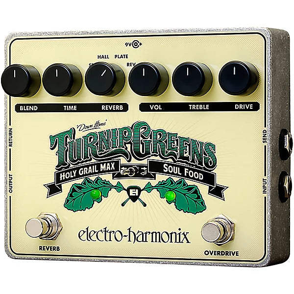 Electro-Harmonix Turnip Greens Overdrive/Reverb