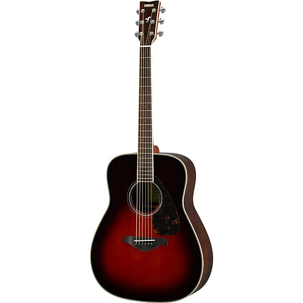 Yamaha FG830 Dreadnought Acoustic Guitar Tobacco Sunburst