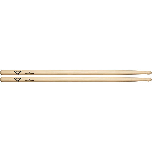 Vater VH1AW American Hickory 1A Drumsticks - Wood Tip (Pair)