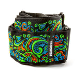 Dunlop Jimi Hendrix™ Blacklight Love Drops Blue Strap JH27